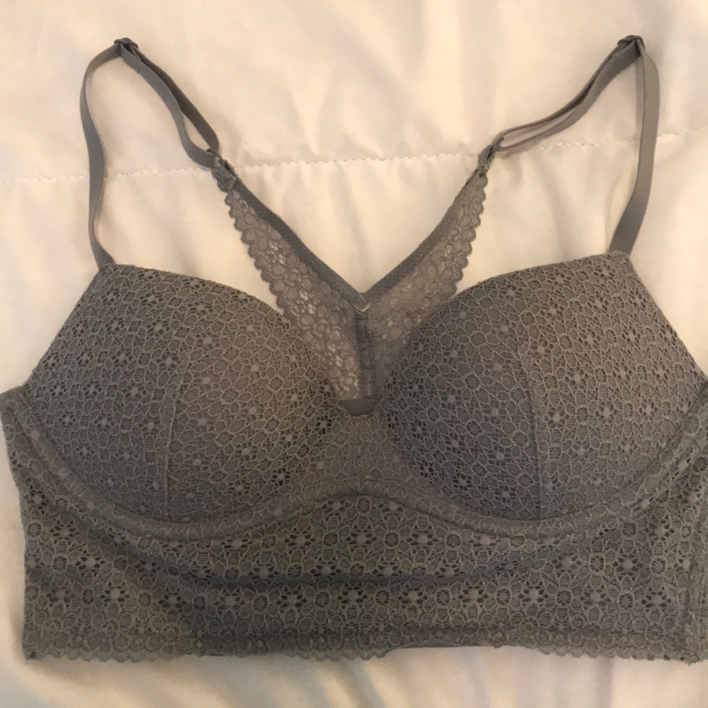 Floral lace bralette